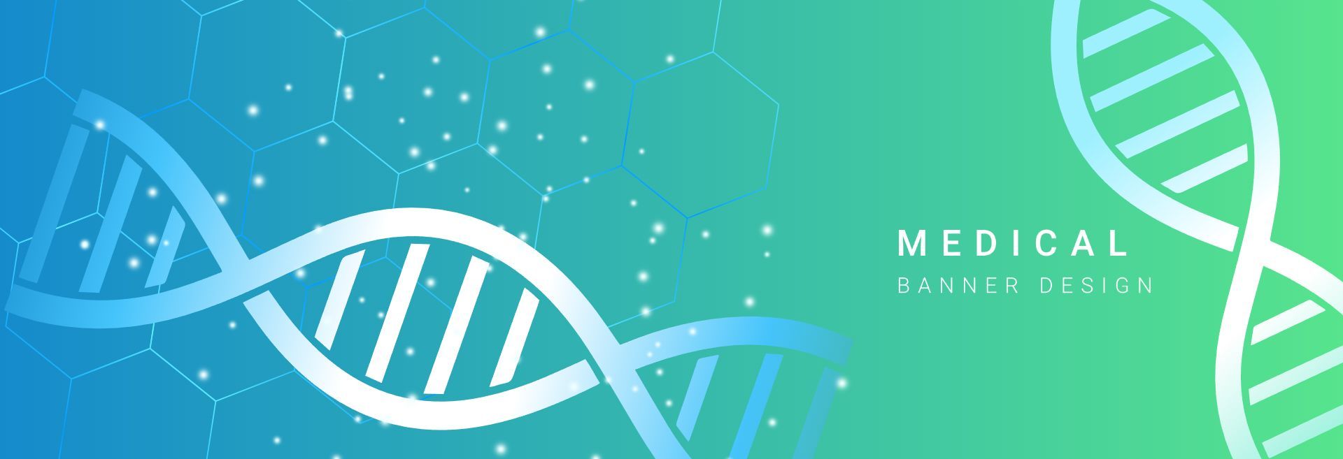 基因生物医疗科技网站横版banner海报