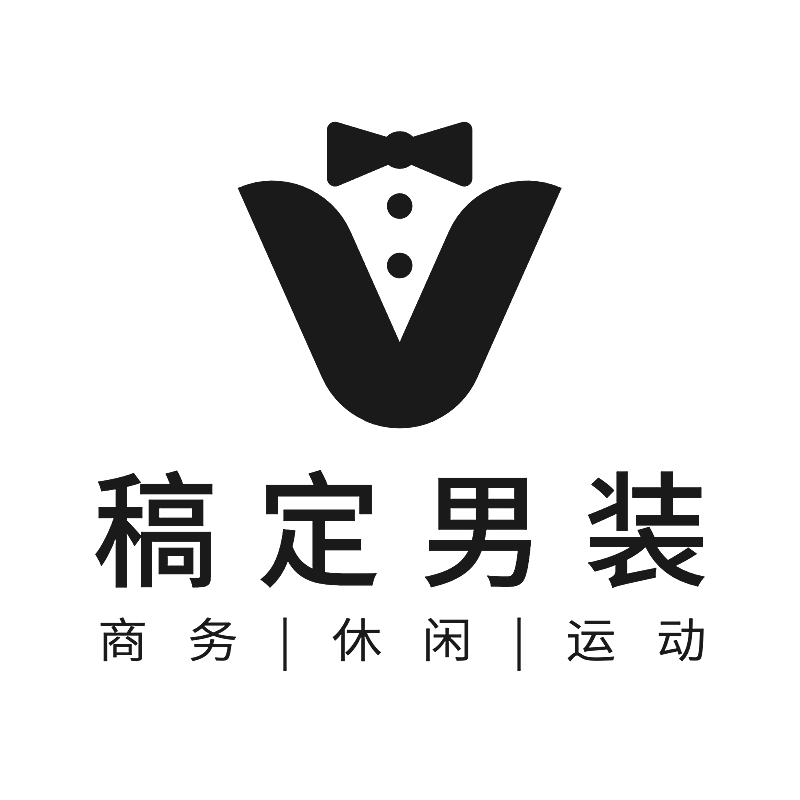 男装服饰线条拟物LOGO