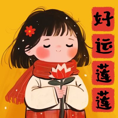 春节新年趣味微信头像aigc