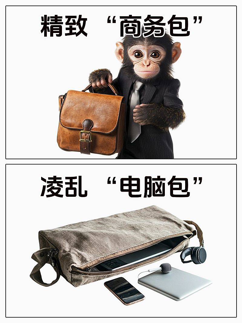 梗图表情包对比小红书封面aigc