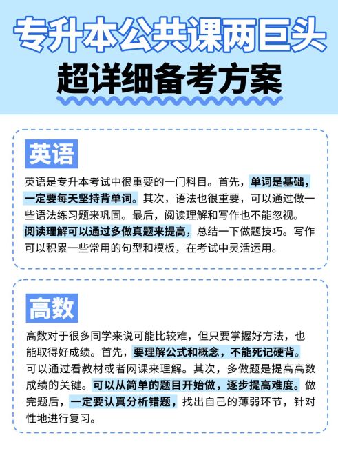 教育专升本科普攻略小红书配图预览效果