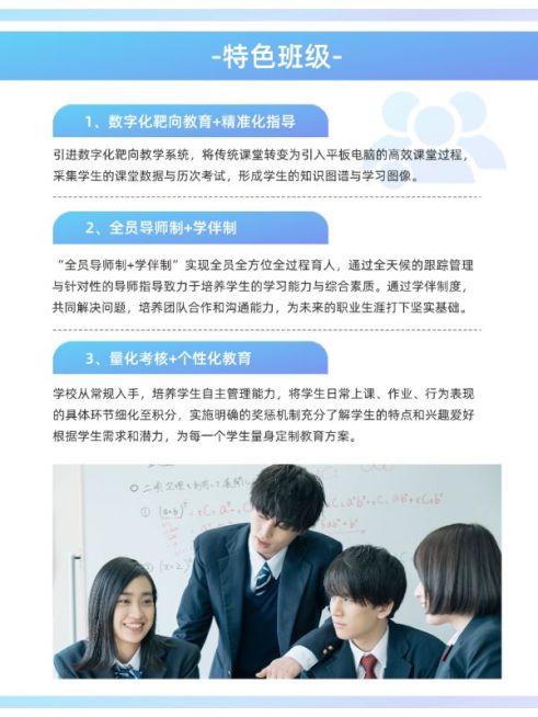 教育招生简章小红书套装小红书配图预览效果