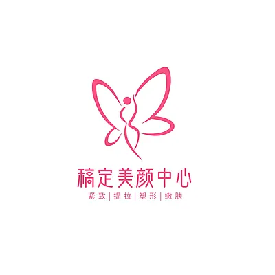 美业线条拟物LOGO
