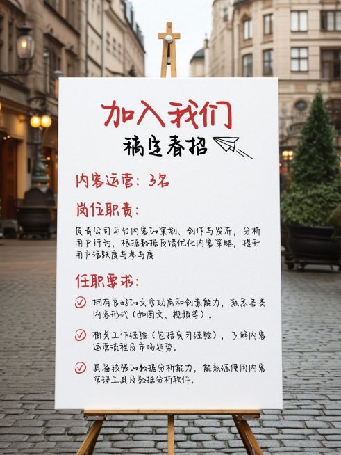 企业春招实景AI小红书配图aigc预览效果