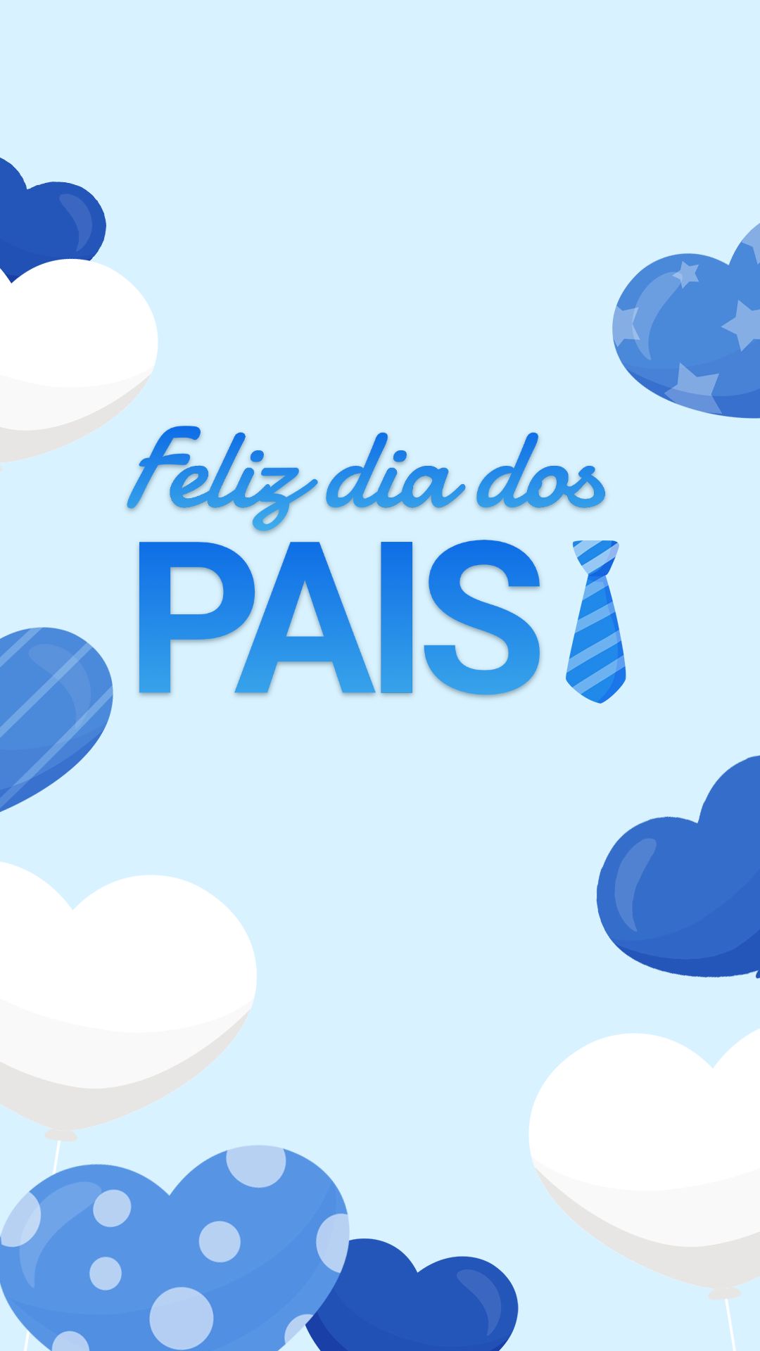 Father's Day Elegant Illustrations Greetings Instagram Story Image