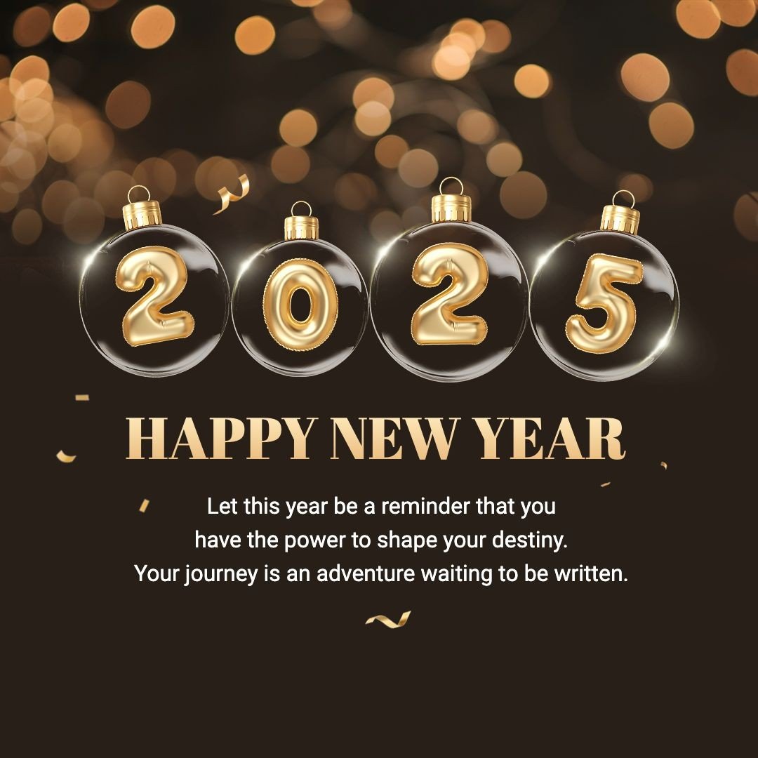 Happy New Year Seasonal Greetings Templates