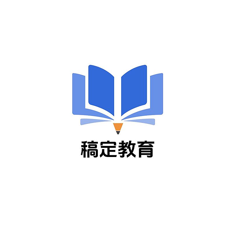 教育机构插画扁平LOGO