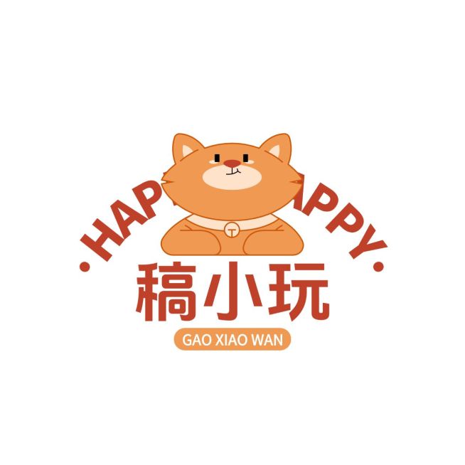 卡通感趣味感玩具店LOGO预览效果