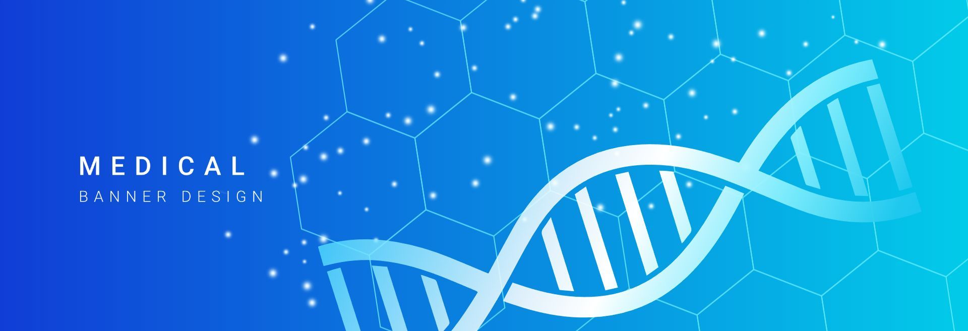 基因生物医疗科技网站横版banner海报