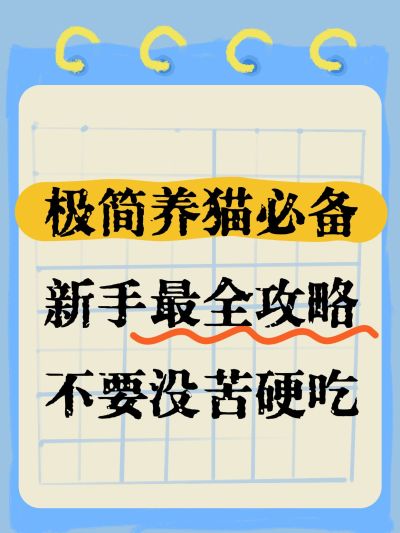宠物知识科普宣传小红书封面