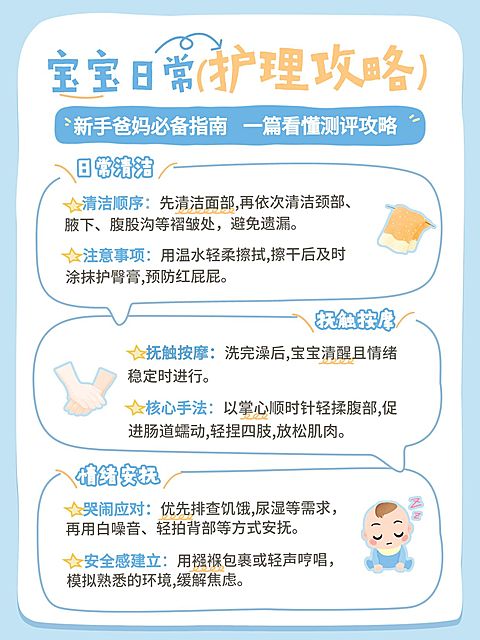 母婴亲子新手爸妈育儿攻略指南小红书配图