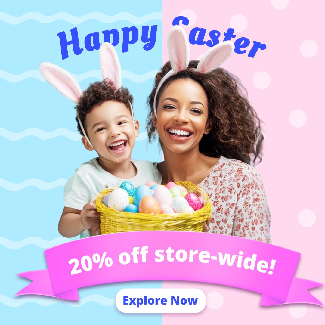 insMind Easter Sales Instagram Post Image