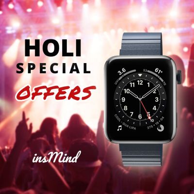 Holi Festival Smart Watch Consumer Electronics Sales Instagram Post Image