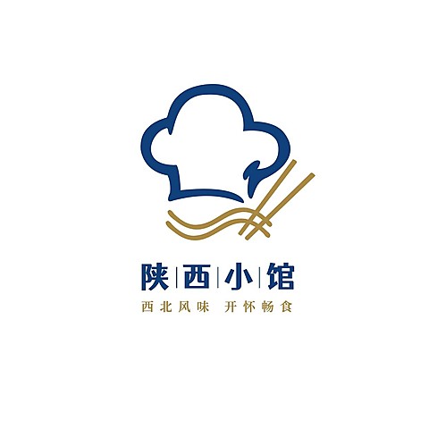 餐饮美食线条拟物LOGO