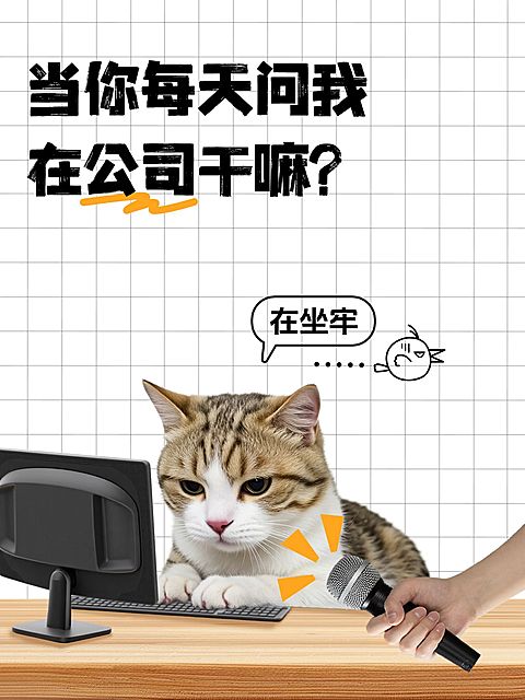 爆款吸睛大字表情包梗图小红书封面aigc