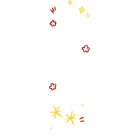 简约新年寄语博主vlog艺术字元素