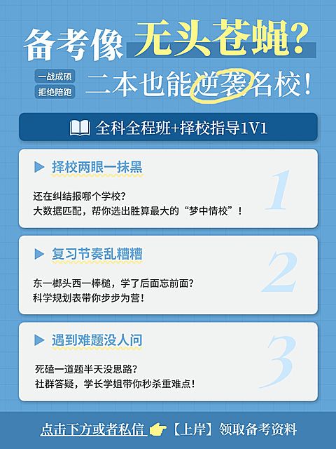 教育培训学历教育考研报班介绍小红书配图