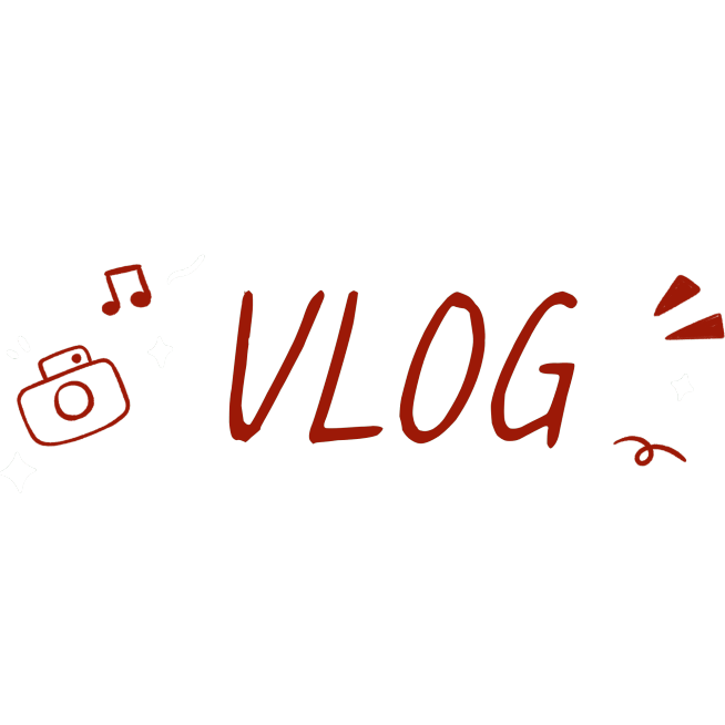 简约新年春节博主vlog艺术字元素预览效果