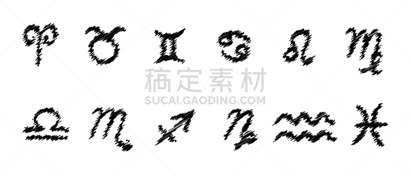 符号,矢量,标志,月,十二生肖,动物,鱼类,运气,图标集,射手座