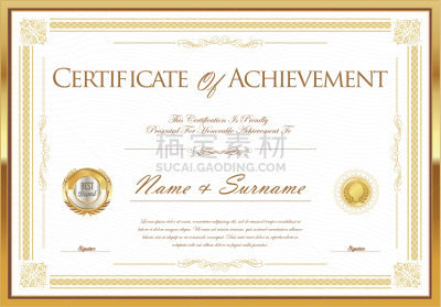 模板,式样,数字1,商务,华丽的,黄金,文档,优惠券