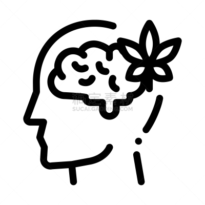 头痛,男人,叶子,脑,计算机图标,健康保健,一个物体,直的,品牌名称,剪影