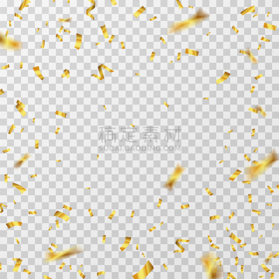 黄色,黄金,五彩纸屑,缎带,事件,周年纪念,婚礼,飞,下移