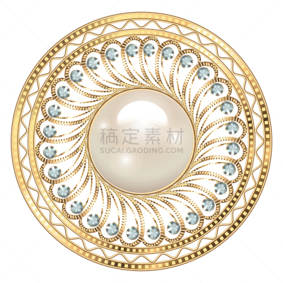 几何形状,胸针,曼荼罗,珠宝,设计元素,公主,模板,自然美,复古
