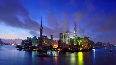   中国上海全景