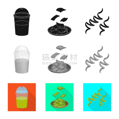 分离着色,海洋,符号,蛋白质,一个物体,饮料,素食,健康保健,螺线,清新