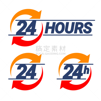 有序,计算机图标,24小时,进出港显示牌,商务,数字23,背景分离,迅速,模板,品牌名称