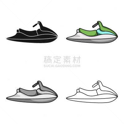 快艇,分离着色,摩托艇,人,喷气式飞机,图像,海洋,船,发动机,运输