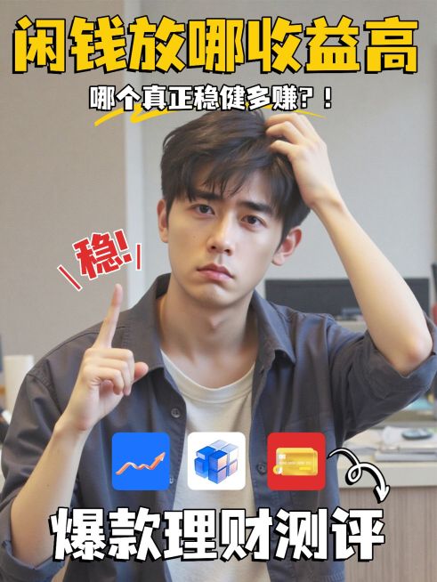 基金理财攻略分享小红书封面预览效果