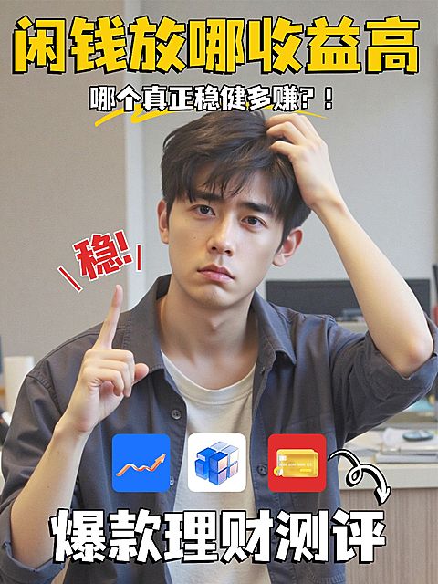 基金理财攻略分享小红书封面