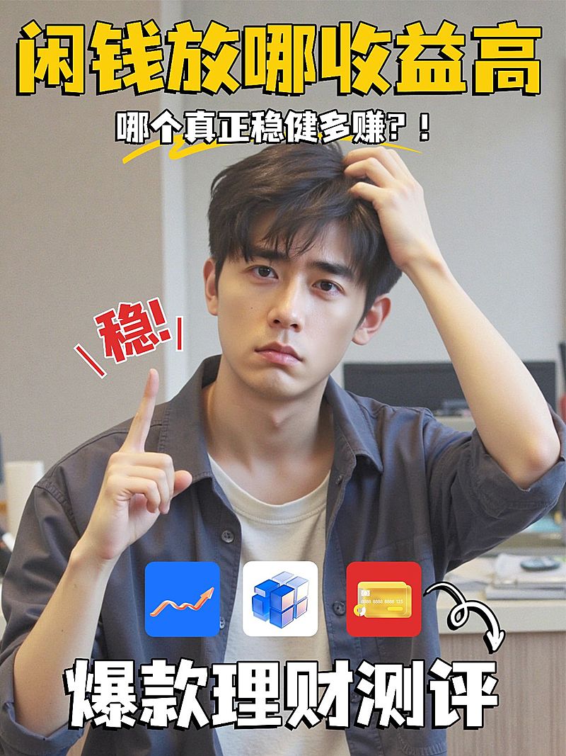 基金理财攻略分享小红书封面