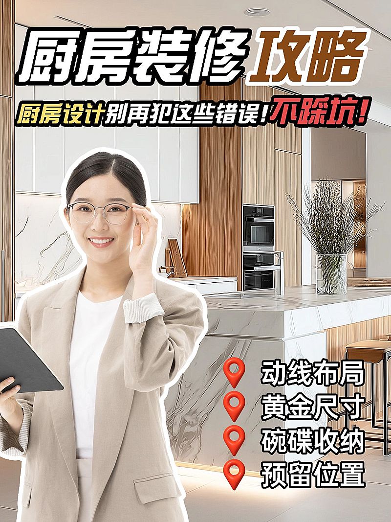 家居攻略测评小红书封面aigc