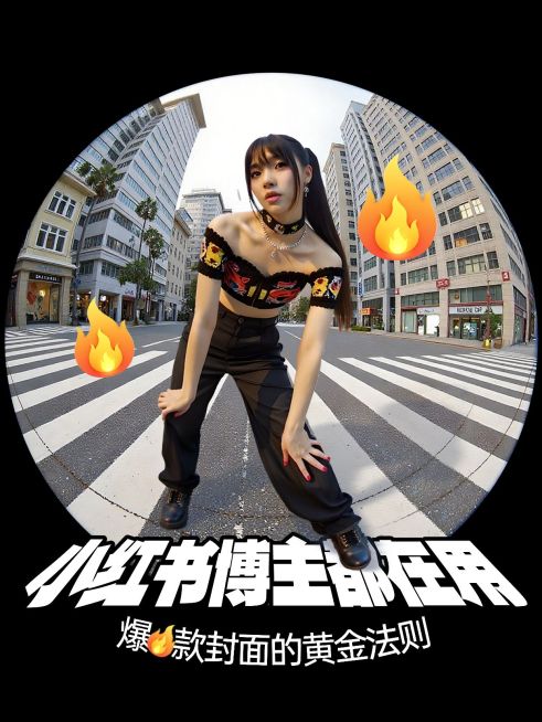 爆款大字网感视频封面小红书封面aigc预览效果