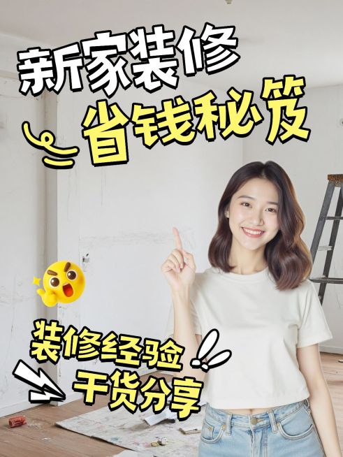 家居装修攻略指南干货分享小红书封面aigc预览效果