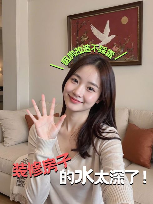 家居装修网感vlog小红书封面aigc预览效果