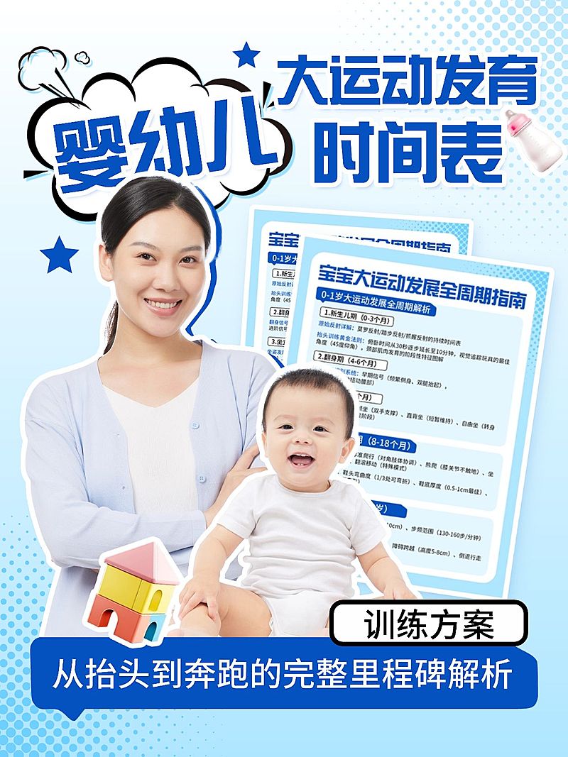 母婴亲子攻略指南小红书套装封面aigc