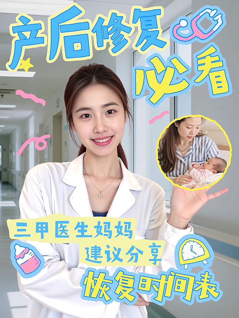 母婴攻略科普分享网感视频封面小红书封面