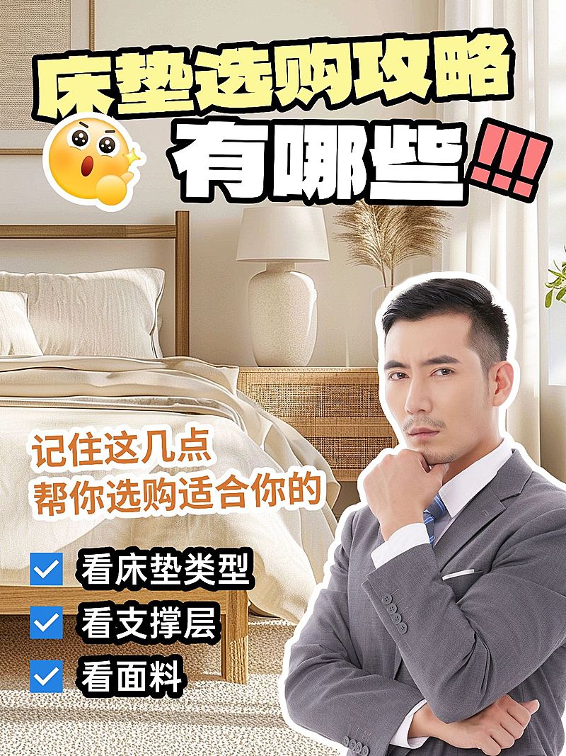 家居攻略指南人像花字小红书封面aigc