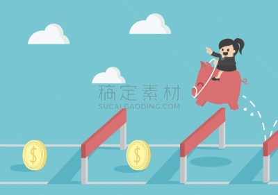 跳栏赛跑,商务,男商人,图表,男人,概念,矢量,跨栏