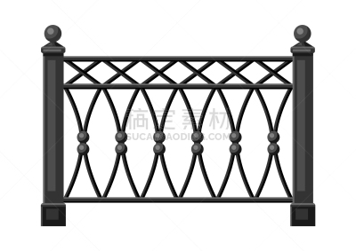 metal forged fence