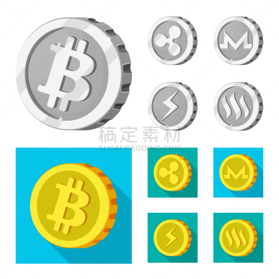 标志,分离着色,银行业,商务,波纹,部分,设计,收集