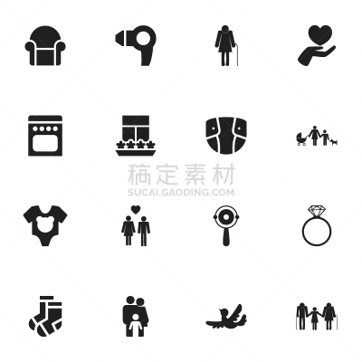 符号,16岁到17岁,祖母,尿布,新生活,图像,沙发,女人,动物,布置