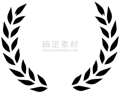 叶子,王冠,月桂花冠,分离着色,华丽的,传统节日,矢量,装饰,毕业