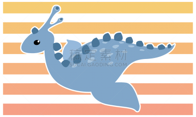 绘画插图,恐龙,矢量,可爱的,过去,背景分离,野生动物,已灭绝生物,侏罗纪,翅膀