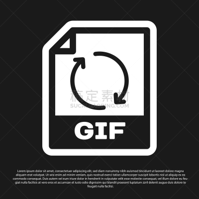 文档,GIF动图,黑色,图标,按键区,活页夹,分离着色,白色,数据,下载