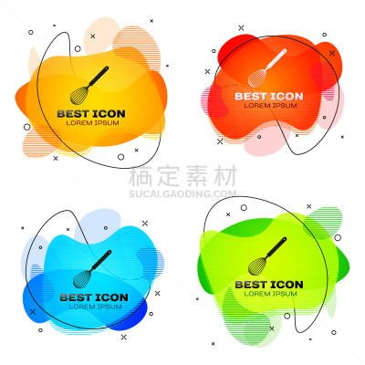 分离着色,白色,搅拌器,图标,商业厨房,黑色,不锈钢,配方,蛋糕,烹调