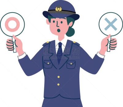女人,警官,做手势,线条,警察局,简单,绘画插图,问号,问题,评论员